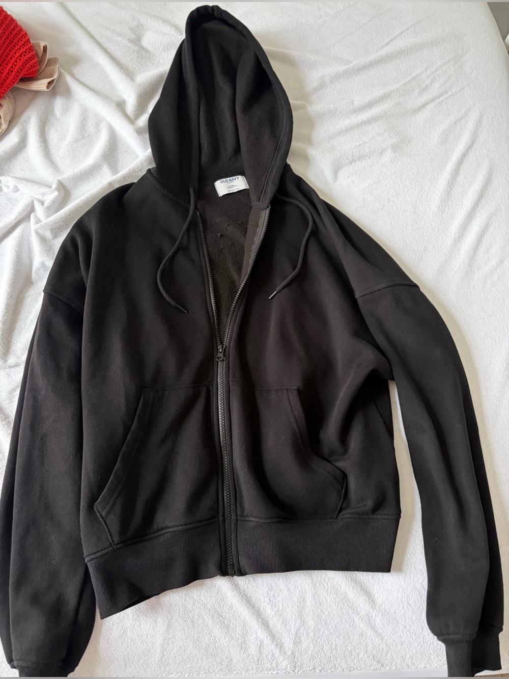 Large tall old navy zip up hoodie